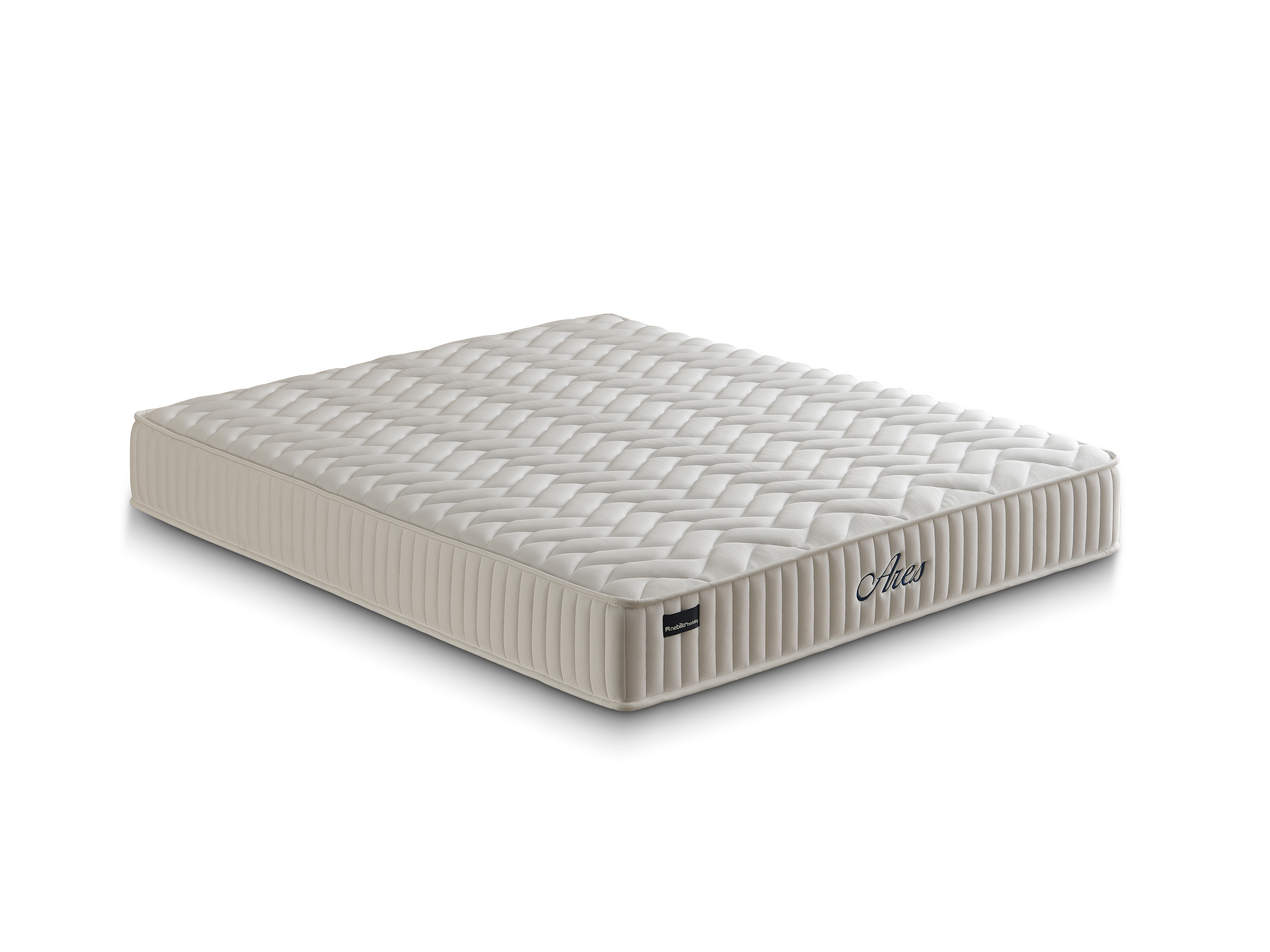Nebilla Ares ortopedik torba yaylı yatak – orta sert yapısı, OEKO-TEX kumaş ve 28 DNS kenar destekli uzun ömürlü konforlu yatak modeli