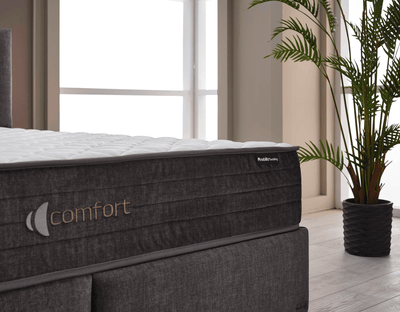 Comfort Yatak ve Comfort Baza'nın birleşimi, modern ve estetik Dream Başlık ile tamamlanarak hem konfor hem de şıklığı bir araya getiriyor.